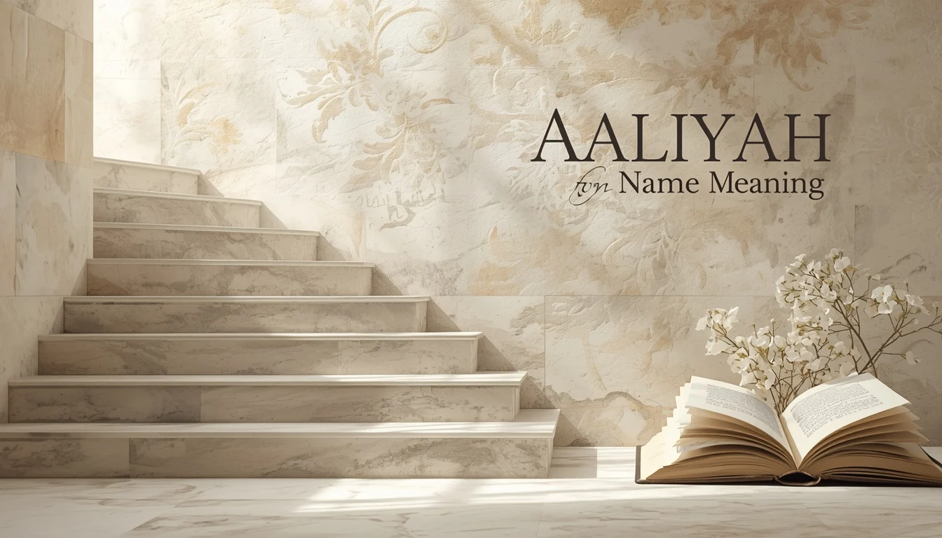 Aaliyah Name Meaning