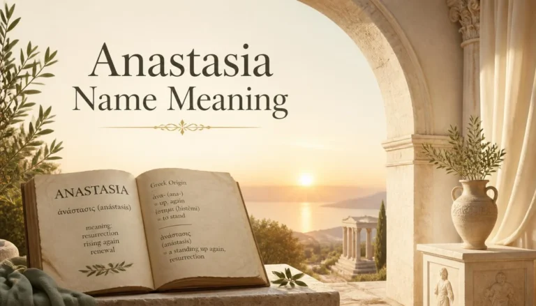 Anastasia Name Meaning
