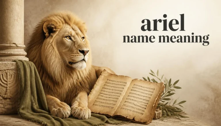 Ariel Name Meaning
