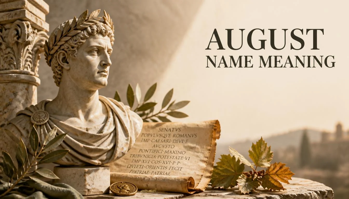 August Name Meaning