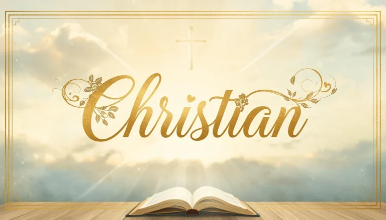 Christian Name Meaning