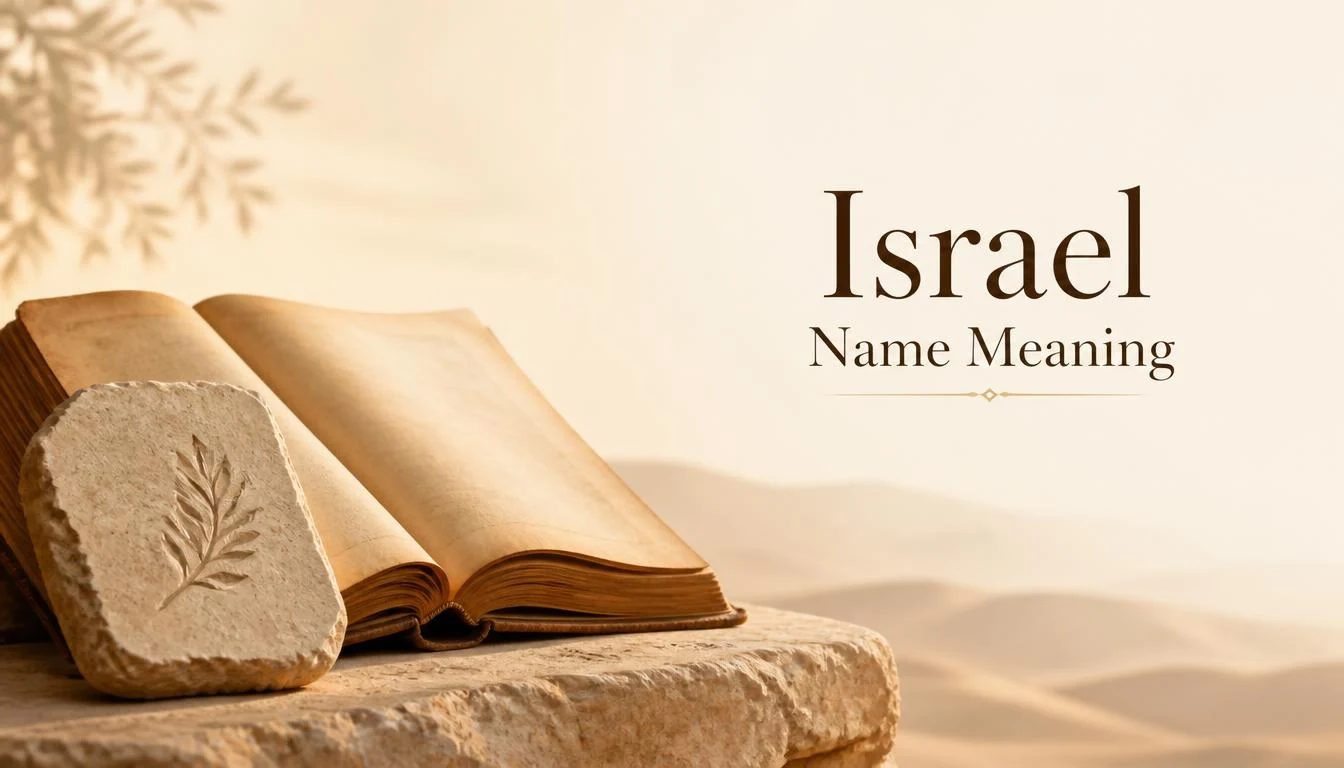 Israel Name Meaning