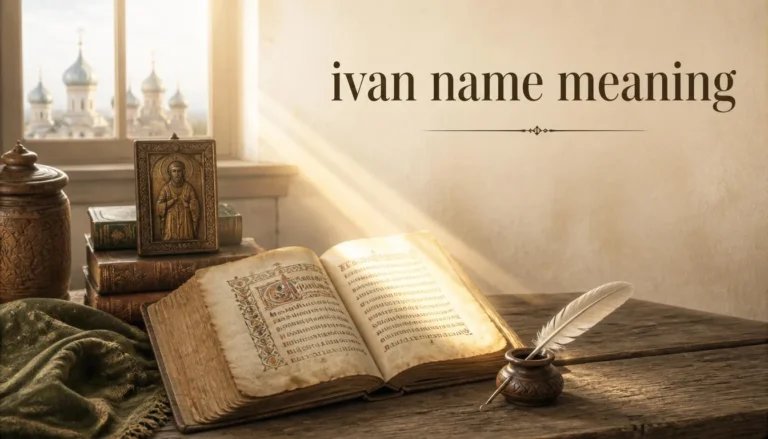 Ivan Name Meaning