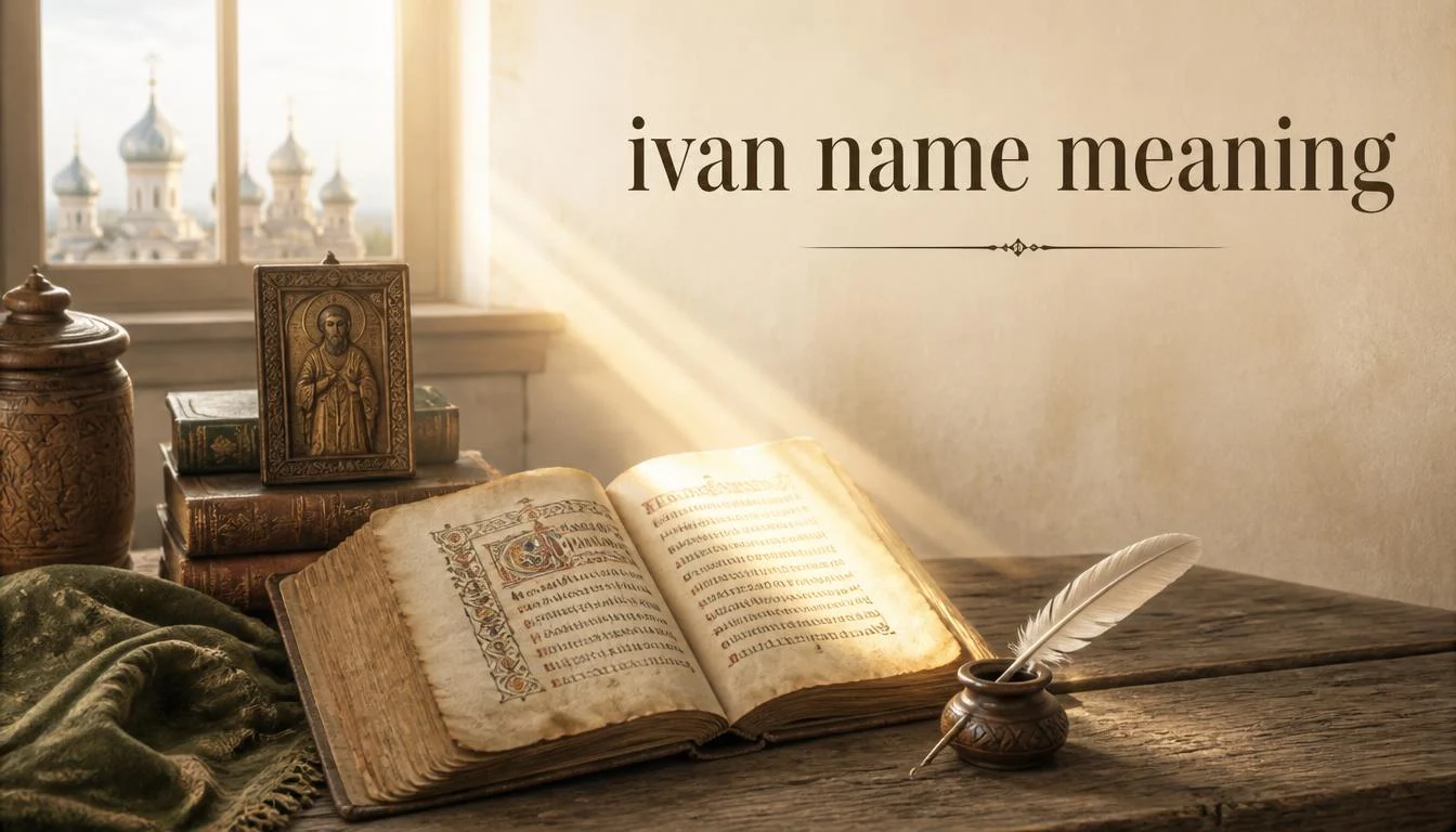 Ivan Name Meaning