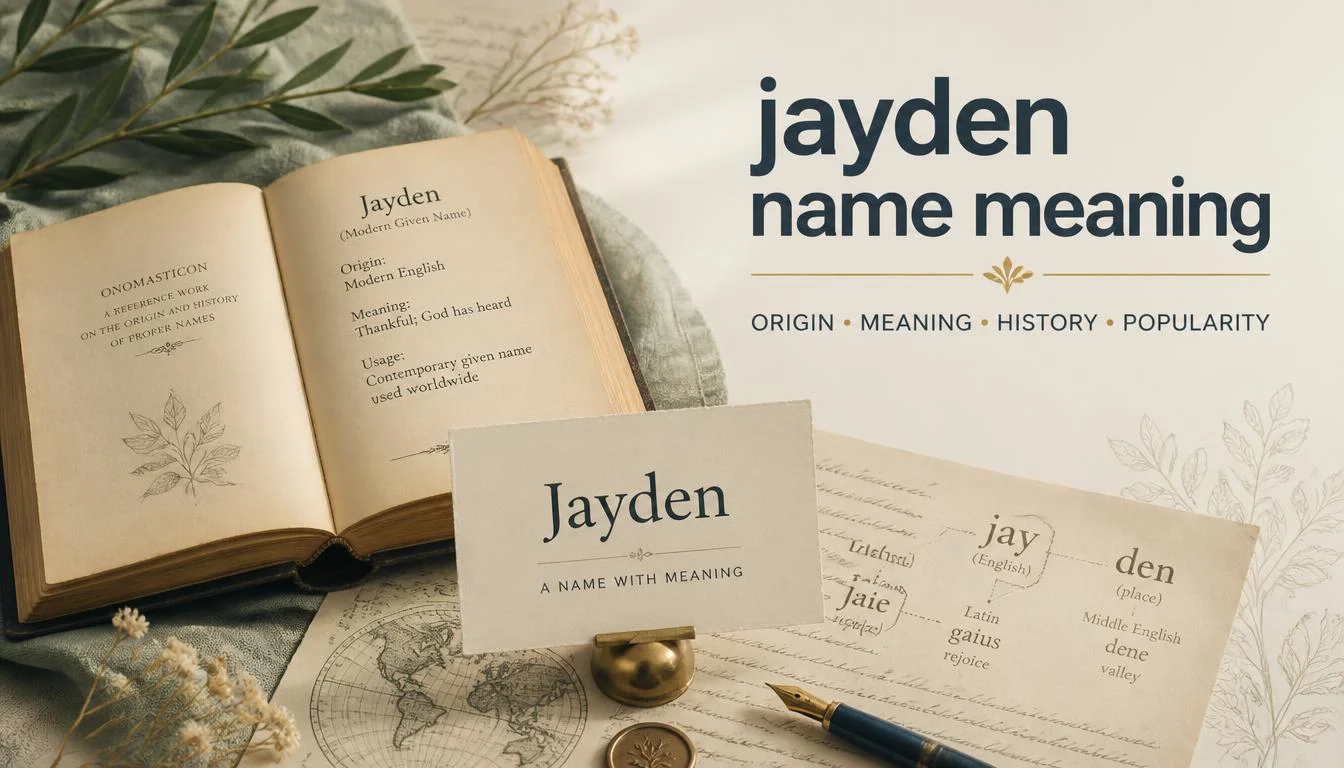 Jayden Name Meaning