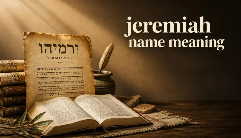 Jeremiah Name Meaning