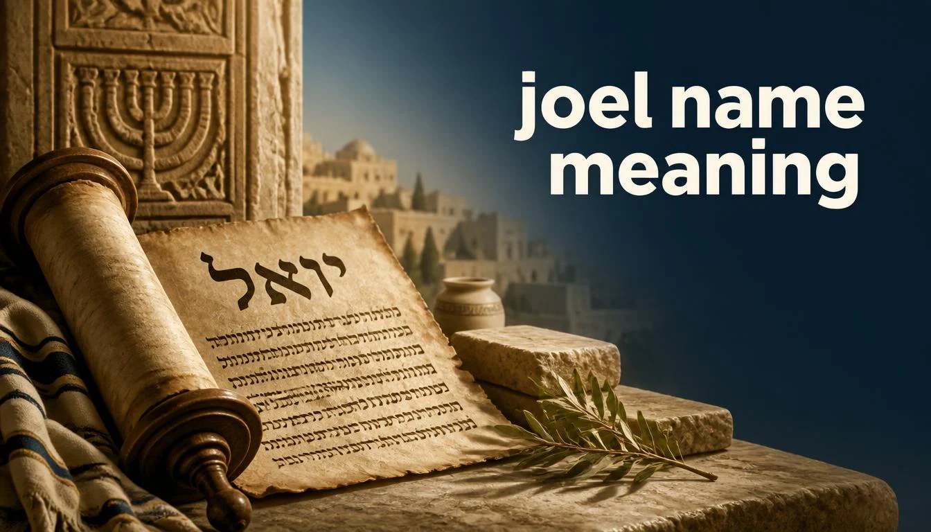 Joel Name Meaning