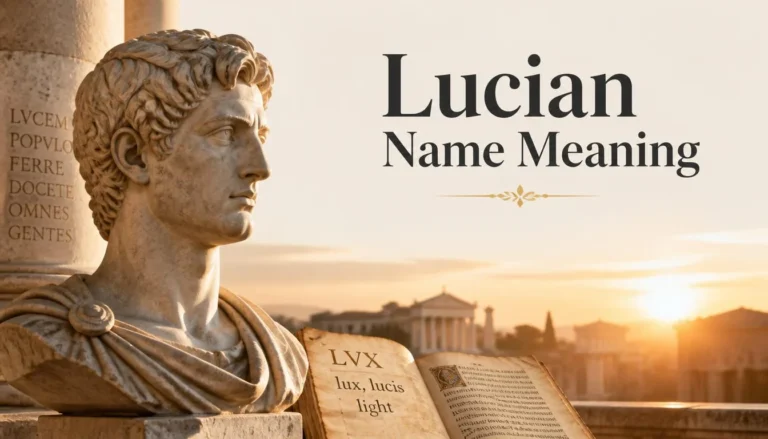 Lucian Name Meaning