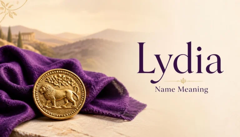 Lydia Name Meaning