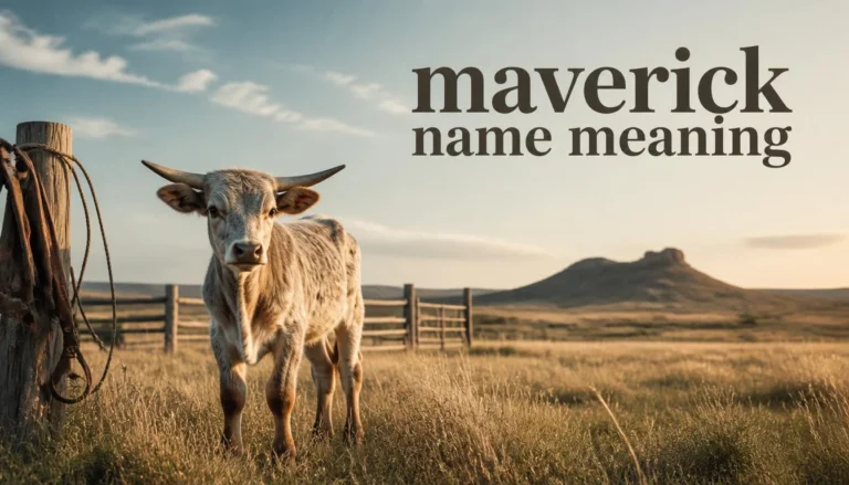 Maverick Name Meaning
