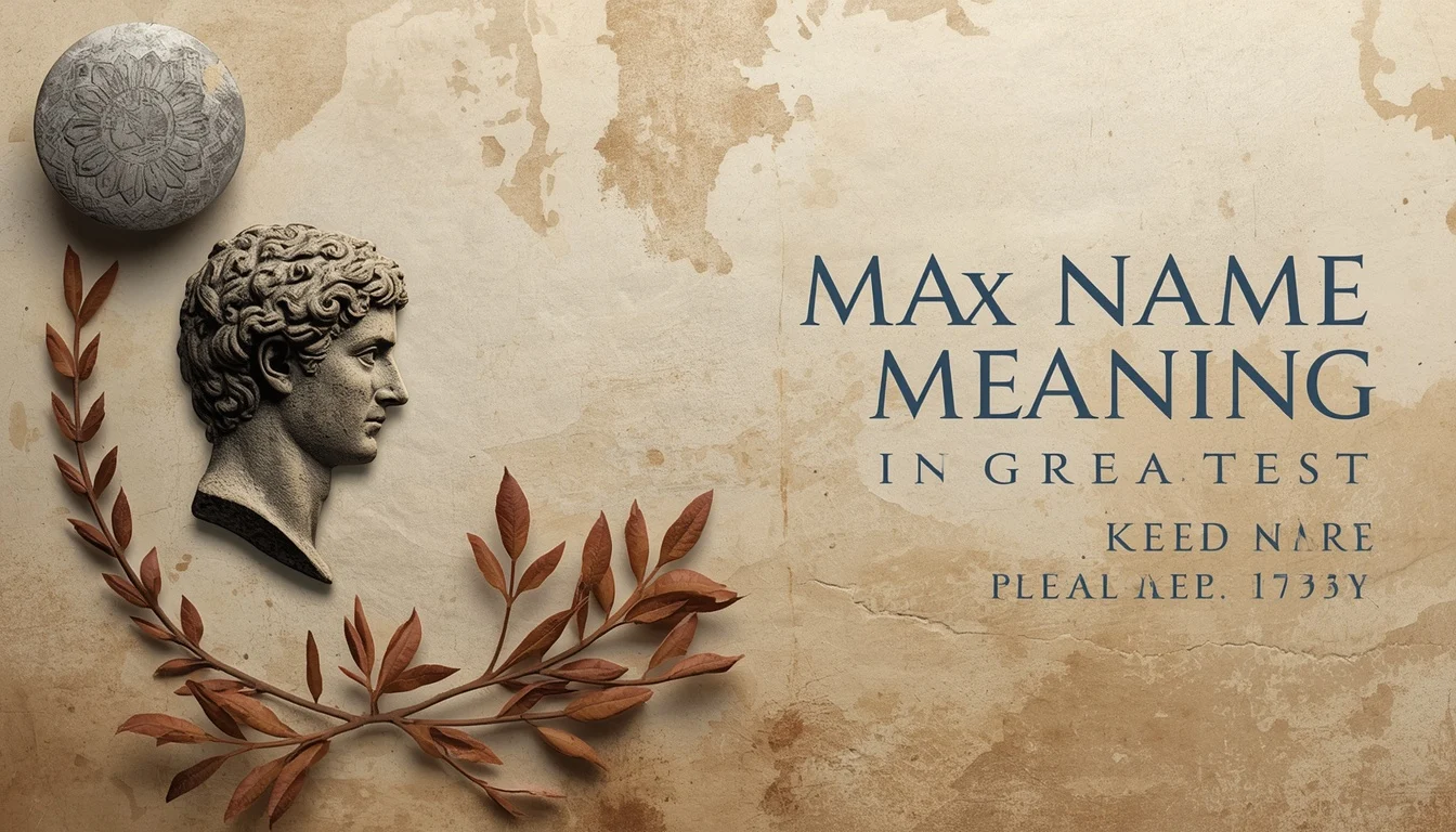Max Name Meaning
