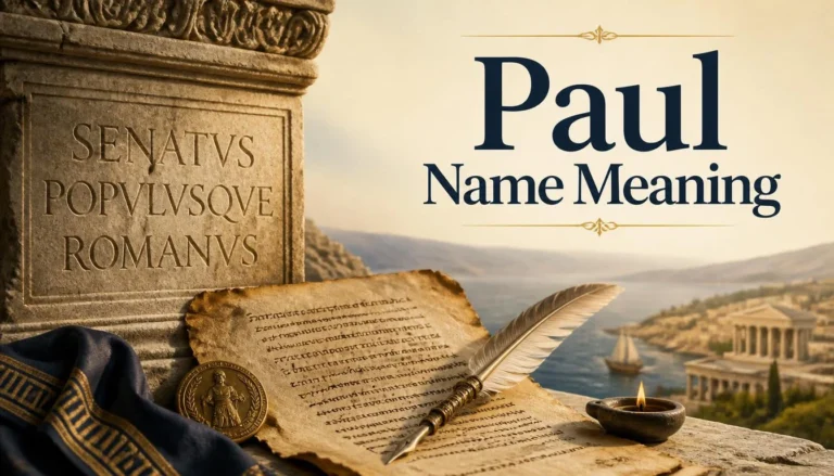 Paul Name Meaning