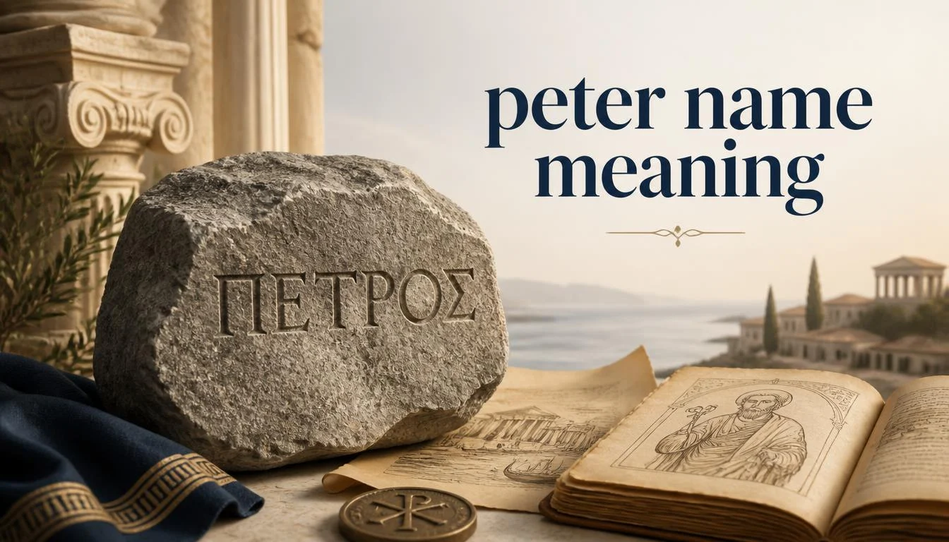 Peter Name Meaning