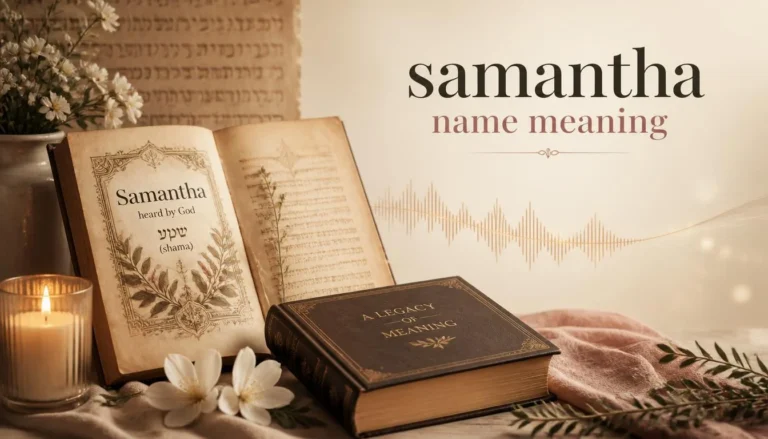 Samantha Name Meaning