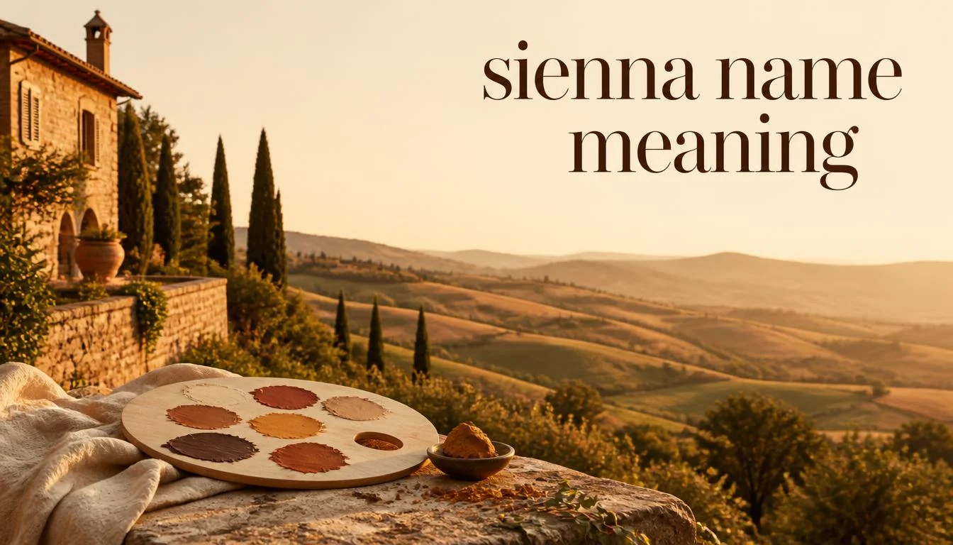 Sienna Name Meaning