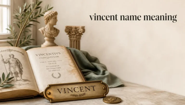 Vincent Name Meaning