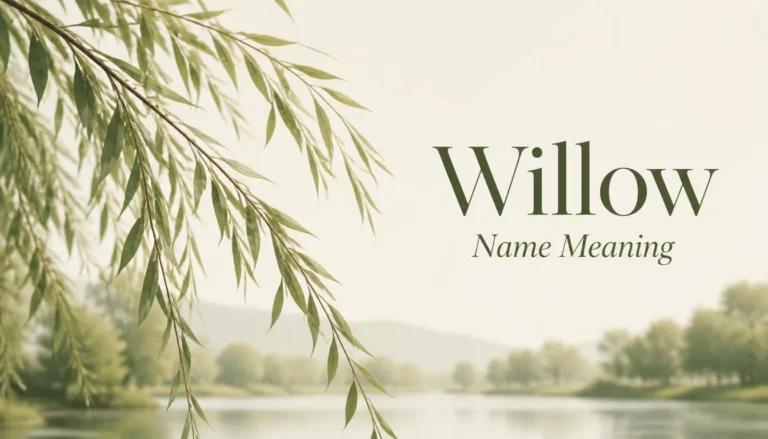 Willow Name Meaning