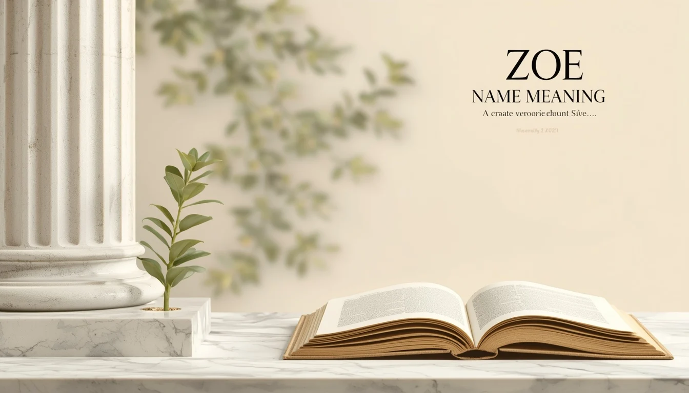Zoe Name Meaning