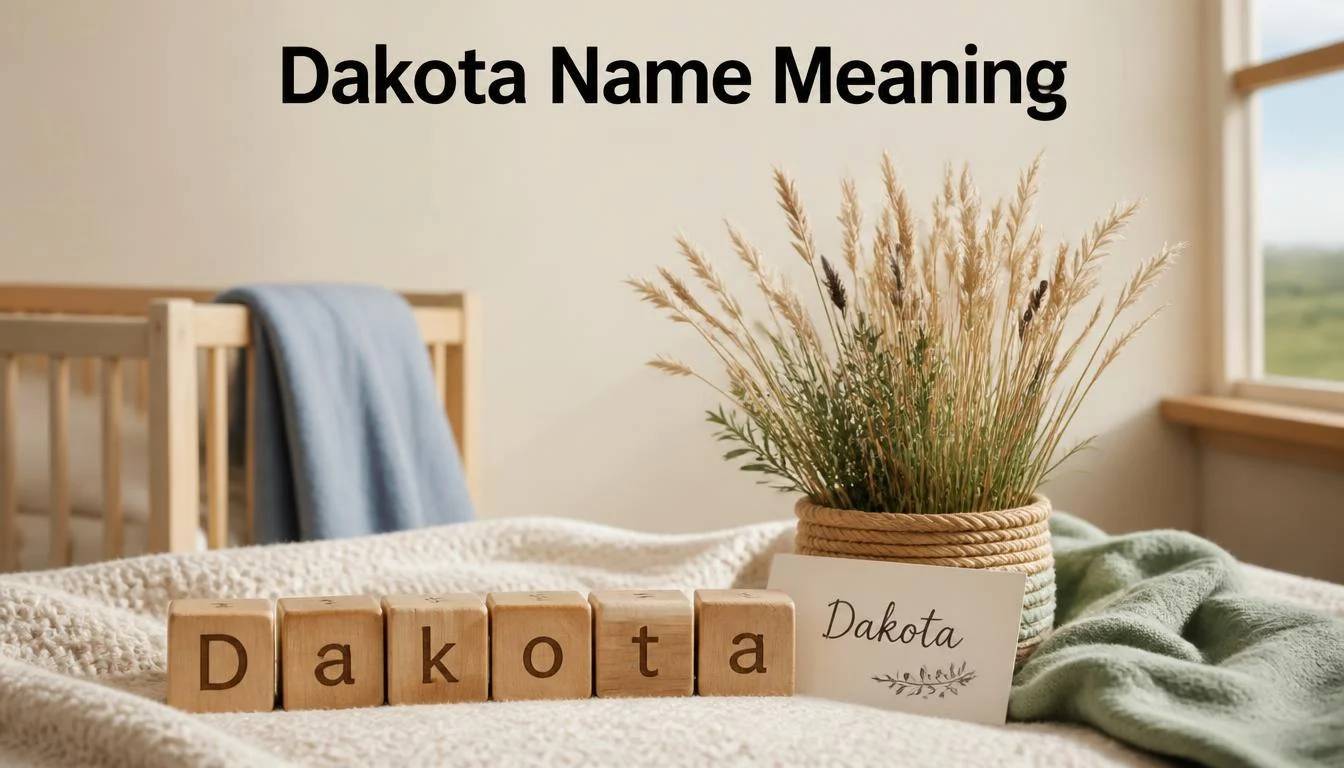 Dakota Name Meaning