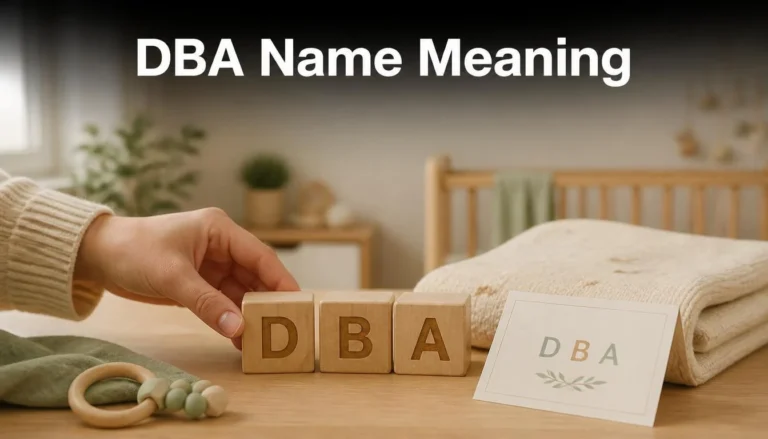 DBA Name Meaning