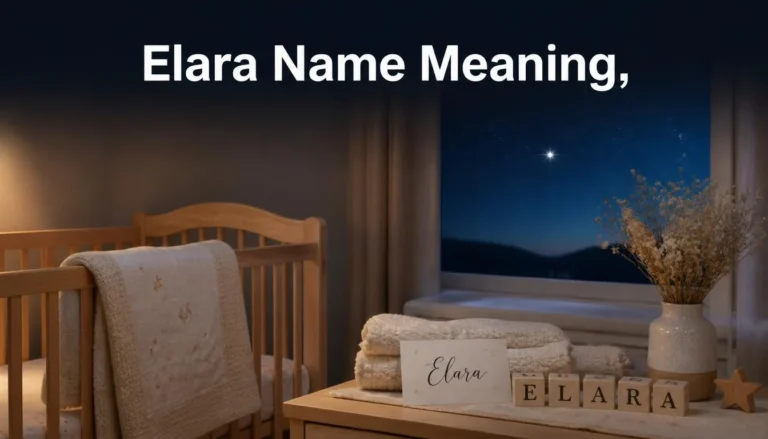 Elara Name Meaning