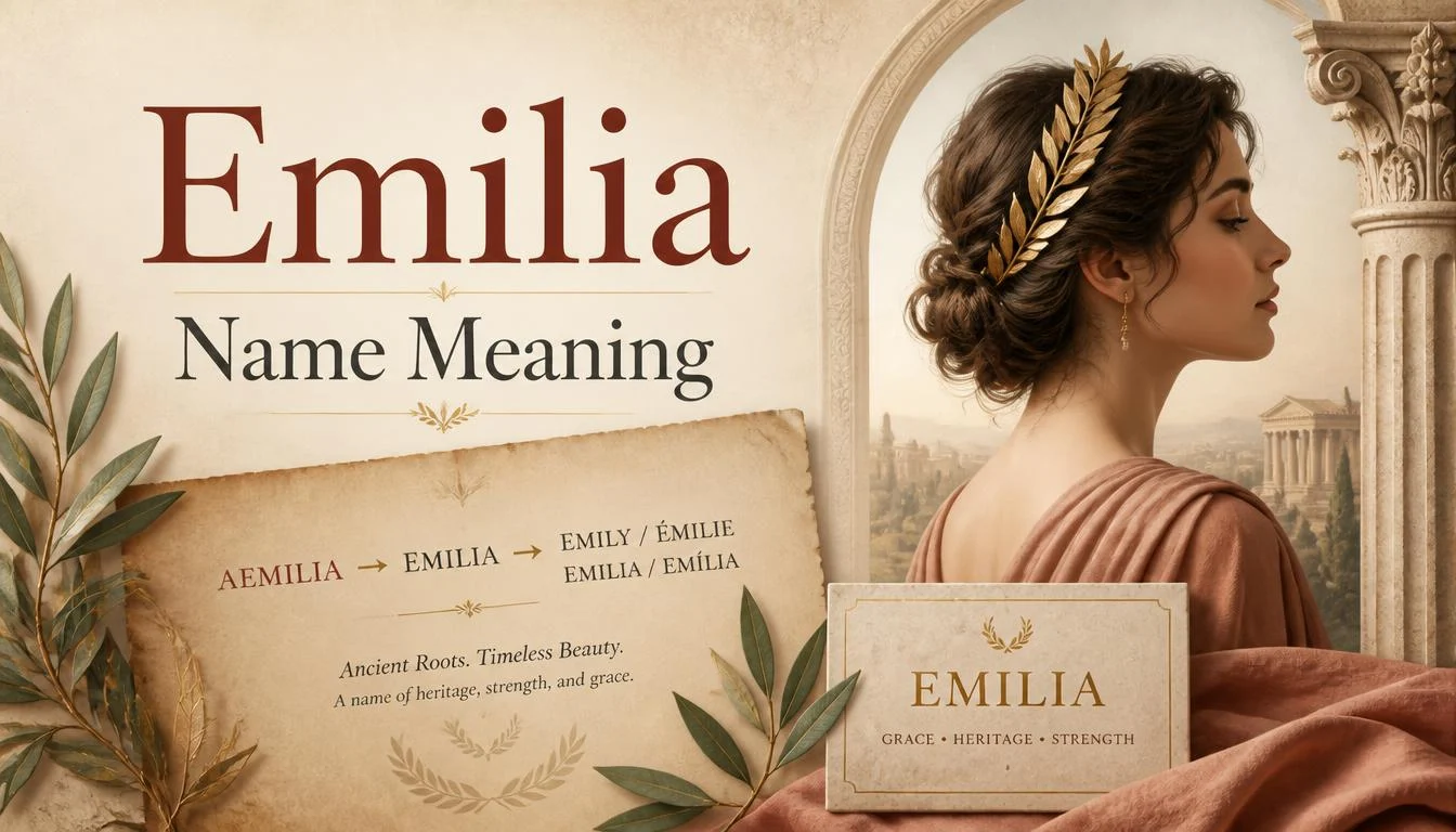 Emilia Name Meaning