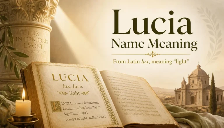 Lucia Name Meaning