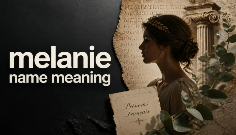 Melanie Name Meaning