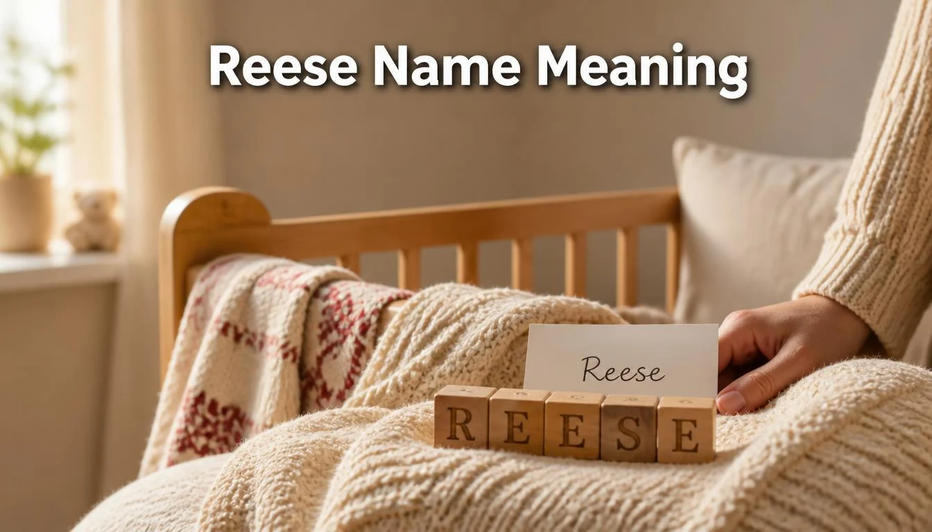 Reese Name Meaning