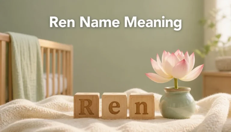 Ren Name Meaning